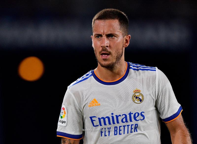 انتهاء موسم هازارد مع ريال مدريد