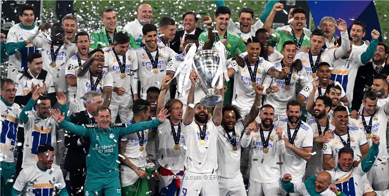 ريال مدريد يتوج بلقب دوري أبطال أوروبا للمرة 14 في تاريخه
