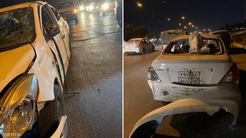 انفجار طائرة مسيرة في أربيل