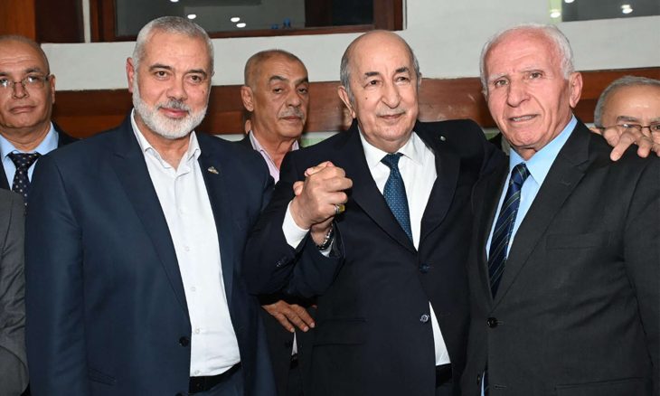 “إعلان الجزائر”.. الفصائل الفلسطينية توقع اتفاقا للمصالحة