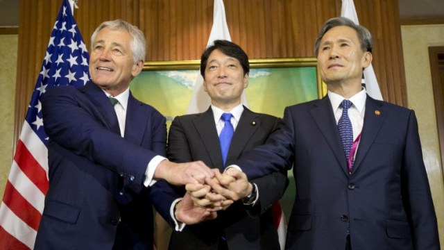 اتفاق ياباني أمريكي كوري جنوبي على تعزيز الردع ضد كوريا الشمالية