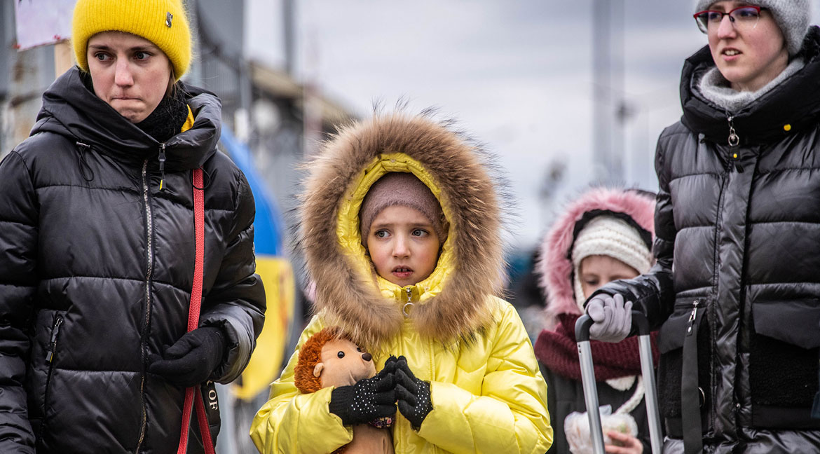 قلق أممي من موجة نزوح جديدة بعد القصف الروسي لمدن أوكرانية