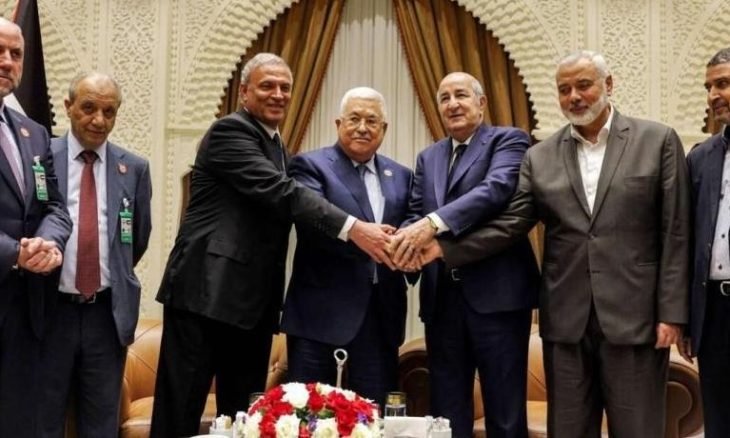 انتهاء الجلسة الأولى من الحوار الفلسطيني الشامل في الجزائر